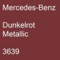 Preview: Mercedes-Benz, Dunkelrot Metallic, 3639.